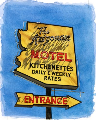 The Arizonian, Miracle Mile, 2004 by Lucy Masterman